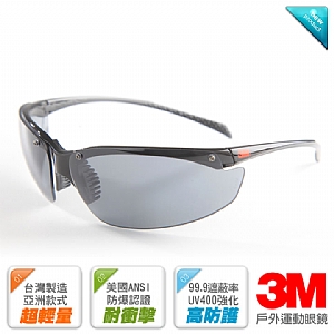 3M 輕量防護戶外運動眼鏡Social