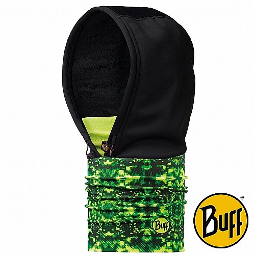 螢光叢林  WINDSTOPPER防風保暖連帽頭巾