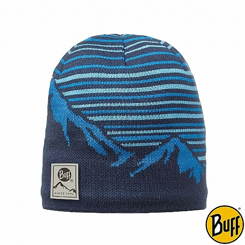 山丘-藍  POLAR針織帽