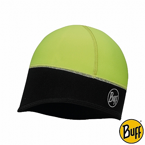 螢光綠 WINDSTOPPER科技抗風刷毛保暖帽