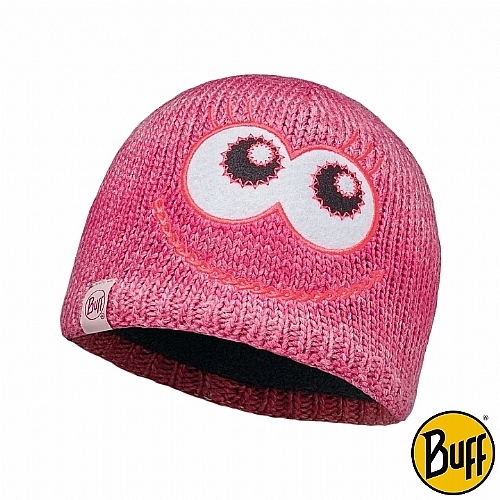 粉紅眨眨 兒童Polar針織保暖帽